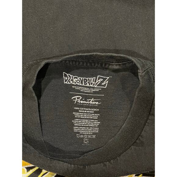 Dragon Ball Z GOKU SAIYAN T Shirt Mens Medium Black Vintage - Picture 6 of 6